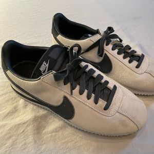 Exclusive Nike Cortez ID white and grey suede